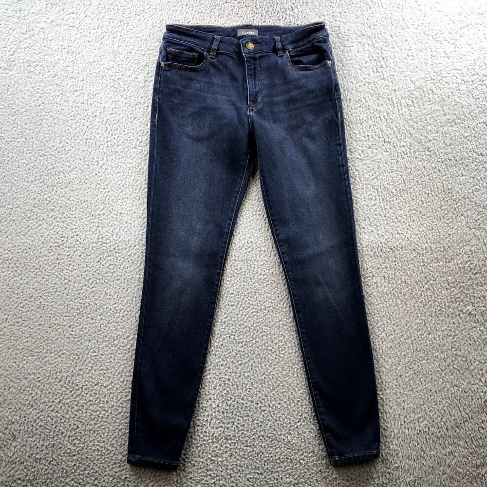 DL1961 Womens‎ Size 30 EMMA Low Rise Walton Dark Wash Stretch Denim Skinny Jeans